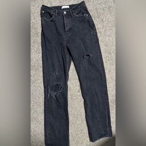 Abercrombie & Fitch Black High Rise Women Jeans